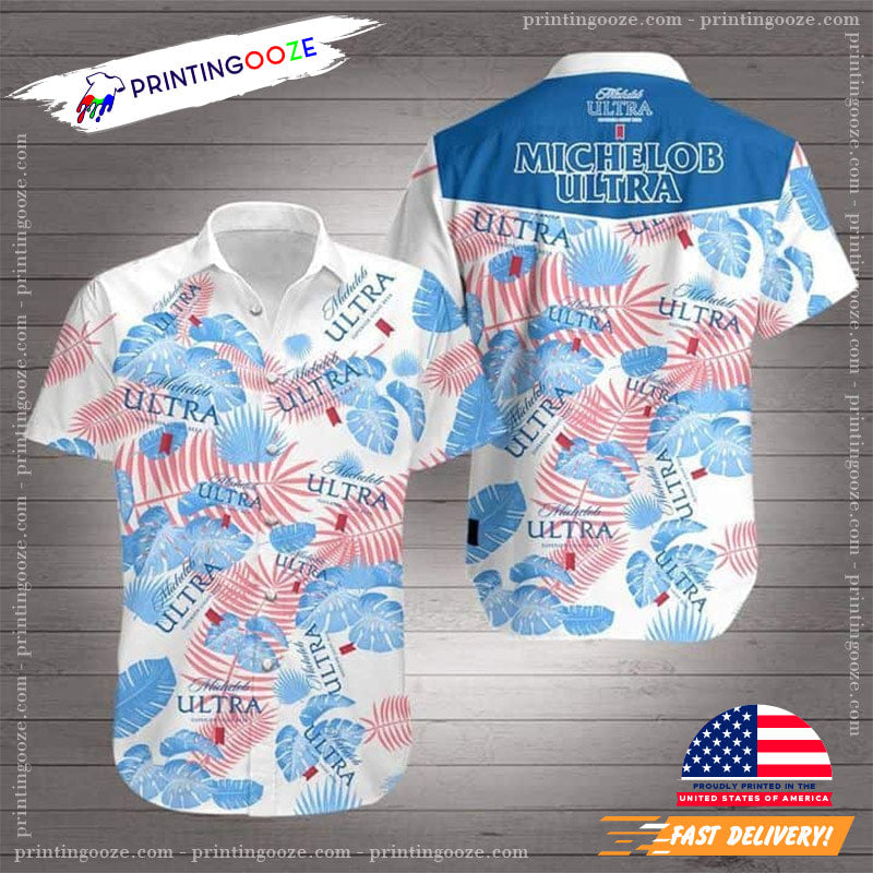 Michelob Ultra Light Hawaiian - Adult & Kids T-Shirts, Sweatshirts & Hoodies apparel design preview 1