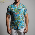 Tactical Hawaiian Military Gun Print Short Sleeve - Adult & Kids T-Shirts, Sweatshirts & Hoodies apparel design preview 1