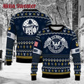 Military Us Navy Force Ugly Christmas Sweater - Holiday Gift product image