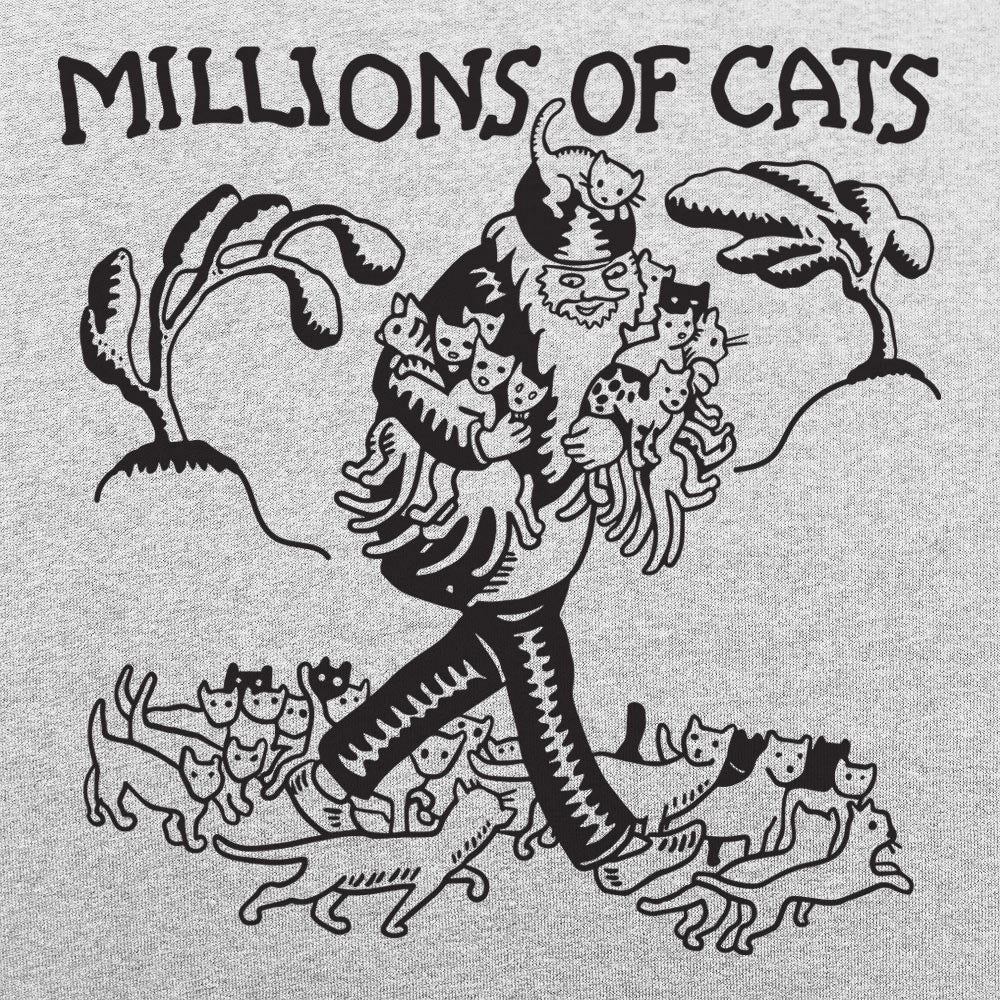 Millions of Cats - Adult & Kids T-Shirts, Sweatshirts & Hoodies apparel design preview 1