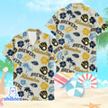 Milwaukee Brewers Hawaiian Beach Shorts Giveaway - Adult & Kids T-Shirts, Sweatshirts & Hoodies apparel design preview 1