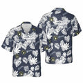 Milwaukee Brewers Midnight Palm Hawaiian - Adult & Kids T-Shirts, Sweatshirts & Hoodies apparel design preview 1