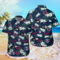 Minnesota Twins Short Sleeve Button Up Tropical - Adult & Kids T-Shirts, Sweatshirts & Hoodies apparel design preview 1