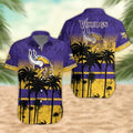 Minnesota Vikings Desert Sunset Hawaiian - Adult & Kids T-Shirts, Sweatshirts & Hoodies apparel design preview 1