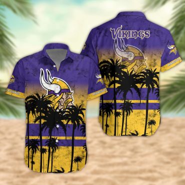 Minnesota Vikings Desert Sunset Hawaiian - Adult & Kids T-Shirts, Sweatshirts & Hoodies apparel design preview 1