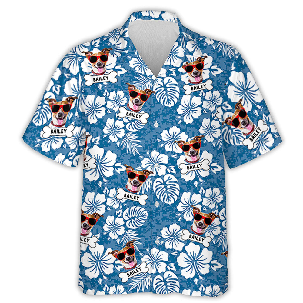 Pet Pattern Photo Personalized Custom Hawaiian - Adult & Kids T-Shirts, Sweatshirts & Hoodies apparel design preview 1