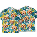 Tropical Flower Dog Personalized Custom Hawaiian - Adult & Kids T-Shirts, Sweatshirts & Hoodies apparel design preview 1
