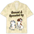 Owned Operated Personalized Custom Hawaiian - Adult & Kids T-Shirts, Sweatshirts & Hoodies apparel design preview 1