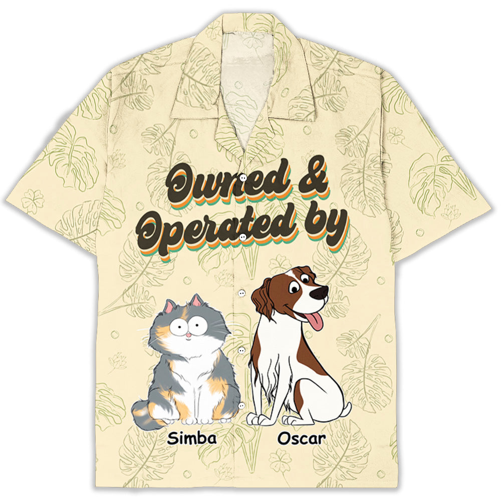 Owned Operated Personalized Custom Hawaiian - Adult & Kids T-Shirts, Sweatshirts & Hoodies apparel design preview 1