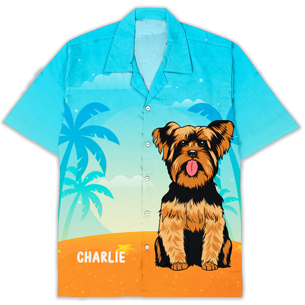 Dog Hawaiian Aloha Personalized Custom - Adult & Kids T-Shirts, Sweatshirts & Hoodies apparel design preview 1