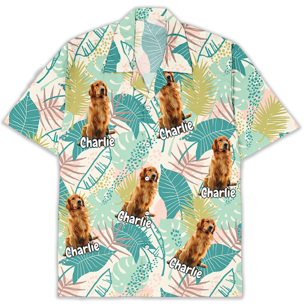 Summer Vacation Dog Photo Personalized Custom - Adult & Kids T-Shirts, Sweatshirts & Hoodies apparel design preview 1