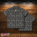 Monochromatic Tiki Men's Hawaiian Horror Monsters - Adult & Kids T-Shirts, Sweatshirts & Hoodies apparel design preview 1