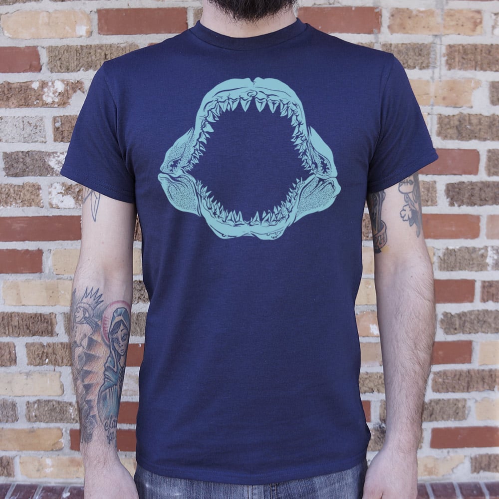 Mouth Of The Megalodon - Adult & Kids T-Shirts, Sweatshirts & Hoodies apparel design preview 1