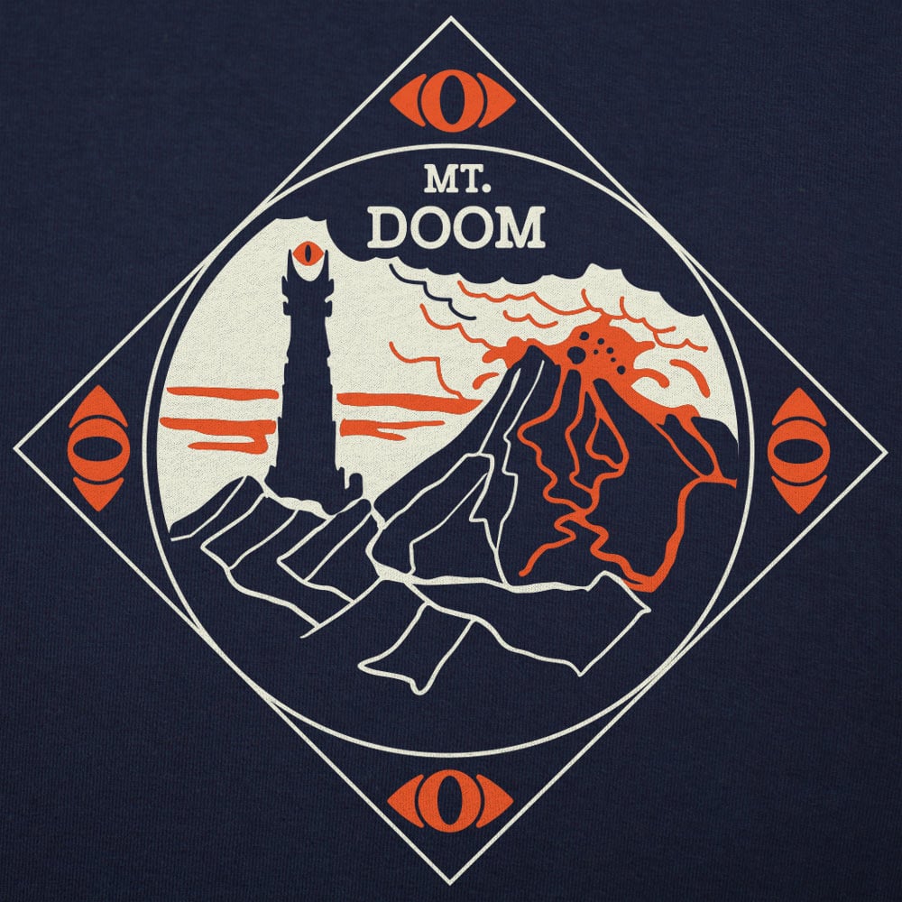 Mount Doom - Adult & Kids T-Shirts, Sweatshirts & Hoodies apparel design preview 1