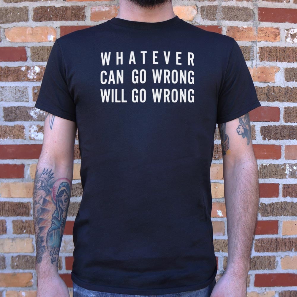 Murphy's Law - Adult & Kids T-Shirts, Sweatshirts & Hoodies apparel design preview 1