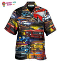 Muscle Car Family Art Hawaiian Trendy Aloha - Adult & Kids T-Shirts, Sweatshirts & Hoodies apparel design preview 1