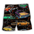 Muscle Car Racing Speed Road Trendy Aloha Hawaiian - Adult & Kids T-Shirts, Sweatshirts & Hoodies apparel design preview 1