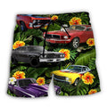 Muscle Car Tropical Vibe Trendy Aloha Hawaiian Beach - Adult & Kids T-Shirts, Sweatshirts & Hoodies apparel design preview 1