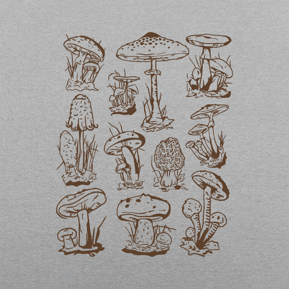Mushrooms - Adult & Kids T-Shirts, Sweatshirts & Hoodies apparel design preview 1
