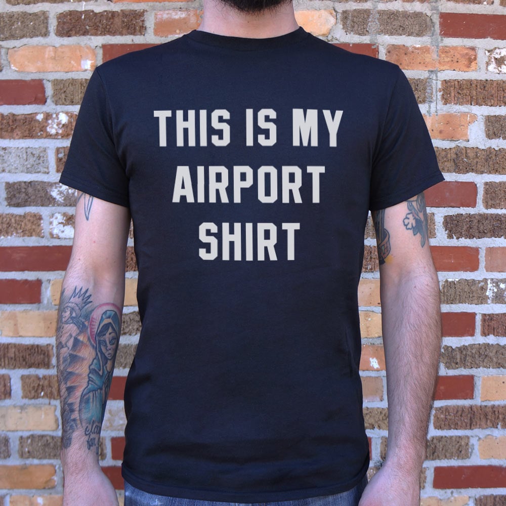 My Airport - Adult & Kids T-Shirts, Sweatshirts & Hoodies apparel design preview 1