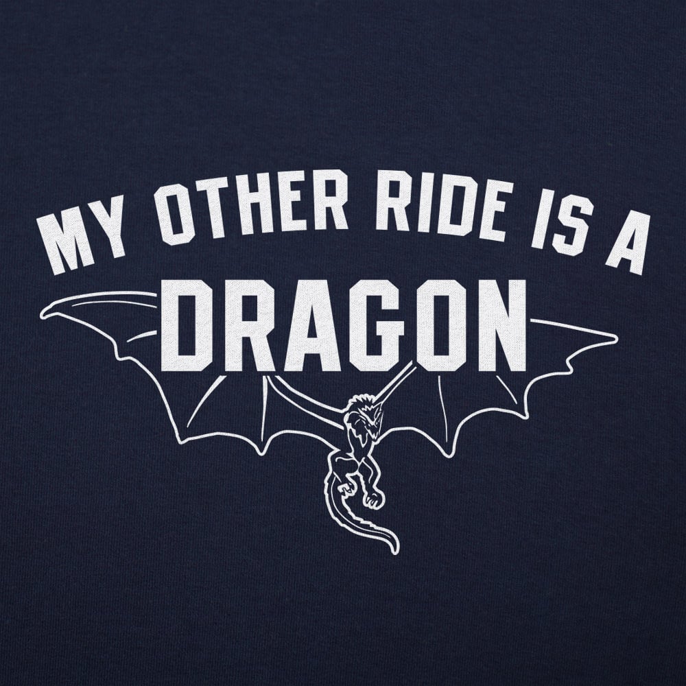 My Other Ride Is A Dragon - Adult & Kids T-Shirts, Sweatshirts & Hoodies apparel design preview 1