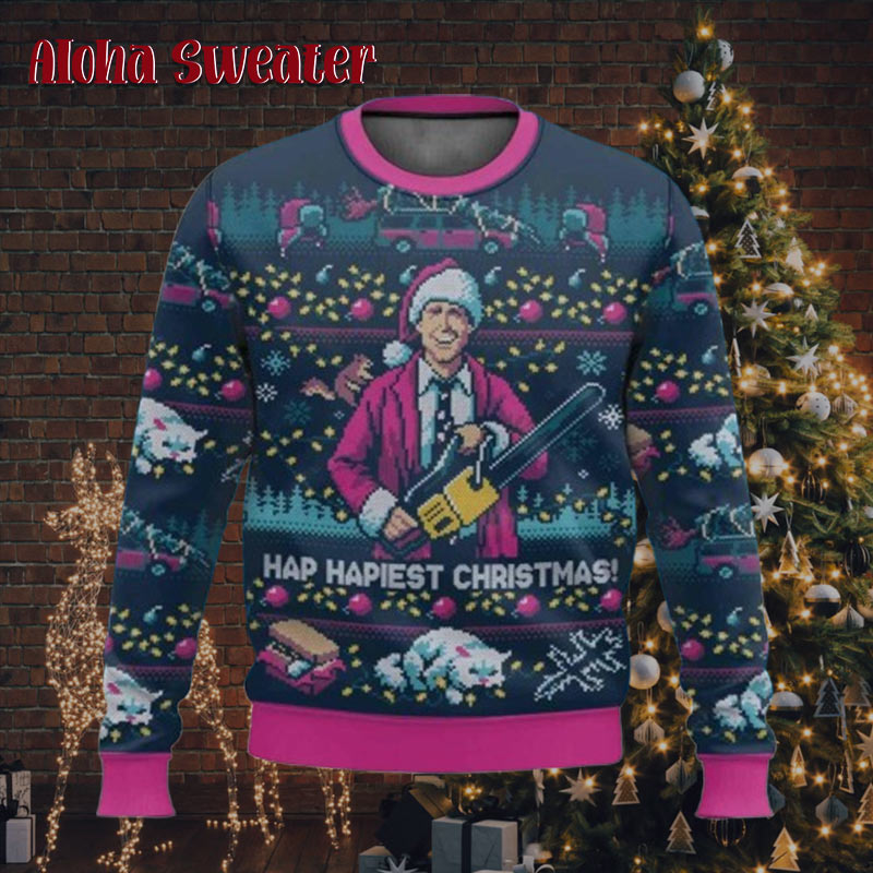 National Lampoon The Last True Family Man Christmas Vacation Ugly Christmas Sweater - Holiday Gift product image 2