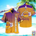 NBA Los Angeles Lakers Golden Purple Gradient - Adult & Kids T-Shirts, Sweatshirts & Hoodies apparel design preview 1