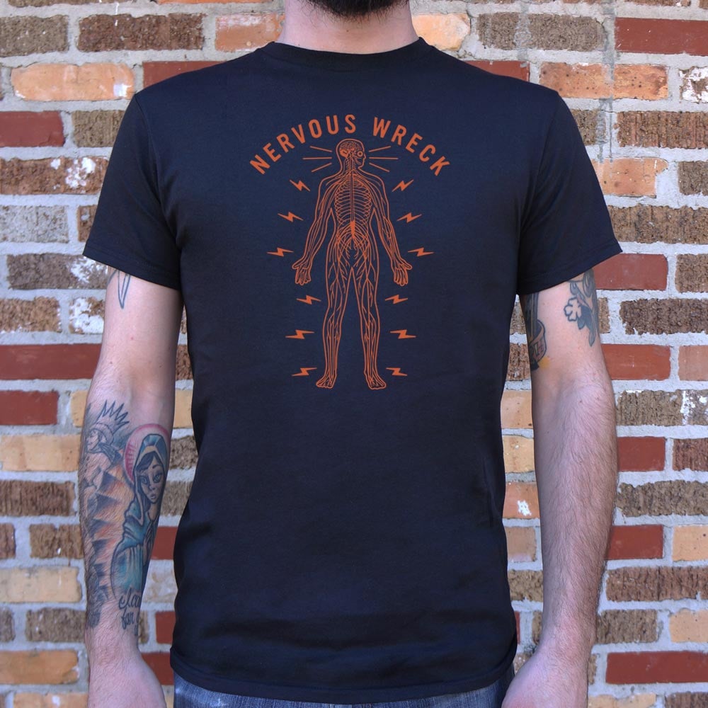 Nervous Wreck - Adult & Kids T-Shirts, Sweatshirts & Hoodies apparel design preview 1