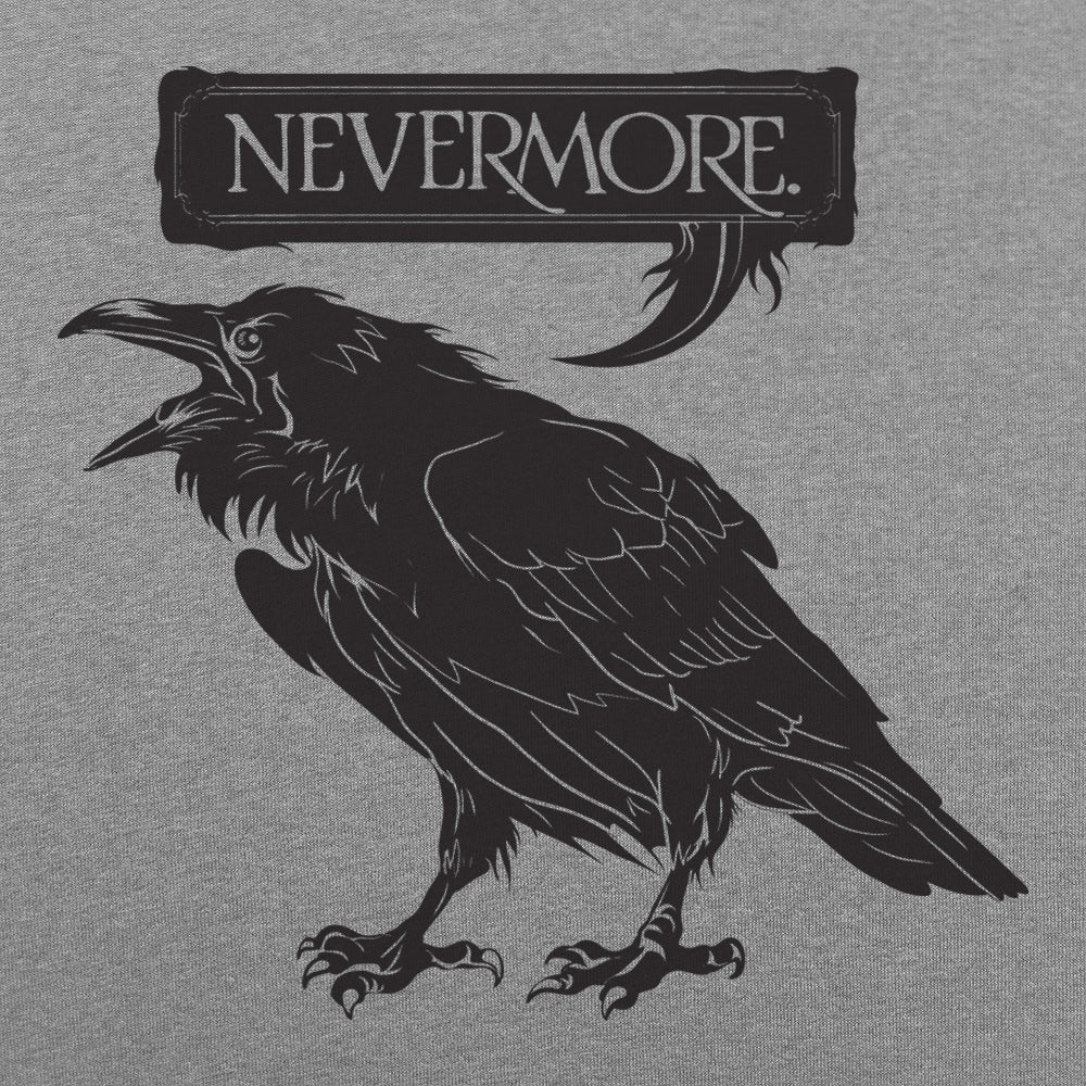 Nevermore Raven - Adult & Kids T-Shirts, Sweatshirts & Hoodies apparel design preview 1