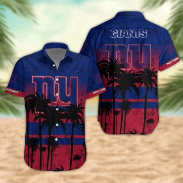 New York Giants Desert Sunset Hawaiian - Adult & Kids T-Shirts, Sweatshirts & Hoodies apparel design preview 1