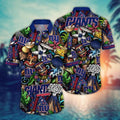 New York Giants Island Vibes Hawaiian - Adult & Kids T-Shirts, Sweatshirts & Hoodies apparel design preview 1