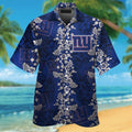 New York Giants Short Sleeve Button Up Tropical - Adult & Kids T-Shirts, Sweatshirts & Hoodies apparel design preview 1