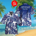 New York Giants Short Sleeve Button Up Tropical - Adult & Kids T-Shirts, Sweatshirts & Hoodies apparel design preview 1