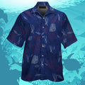 New York Giants Short Sleeve Button Up Tropical - Adult & Kids T-Shirts, Sweatshirts & Hoodies apparel design preview 1
