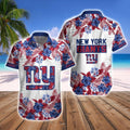 New York Giants Tropical Style Hawaiian Short Combo - Adult & Kids T-Shirts, Sweatshirts & Hoodies apparel design preview 1