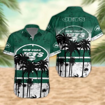 New York Jets Desert Sunset Hawaiian - Adult & Kids T-Shirts, Sweatshirts & Hoodies apparel design preview 1