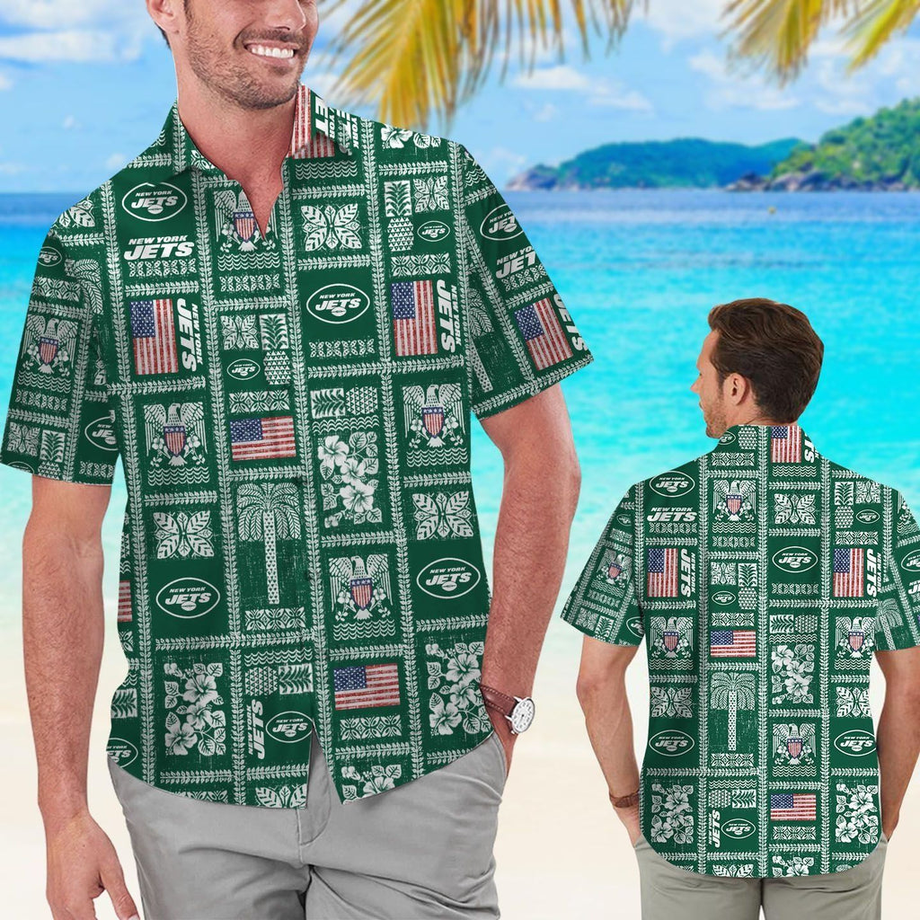New York Jets Summer Commemorative Short Sleeve - Adult & Kids T-Shirts, Sweatshirts & Hoodies apparel design preview 1