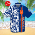 New York Mets Summer Bliss Hawaiian - Adult & Kids T-Shirts, Sweatshirts & Hoodies apparel design preview 1