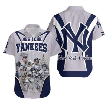 New York Yankees Capitol Moments Hawaiian - Adult & Kids T-Shirts, Sweatshirts & Hoodies apparel design preview 1