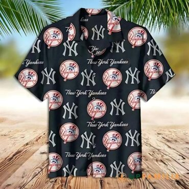New York Yankees Classic Emblem Hawaiian - Adult & Kids T-Shirts, Sweatshirts & Hoodies apparel design preview 1