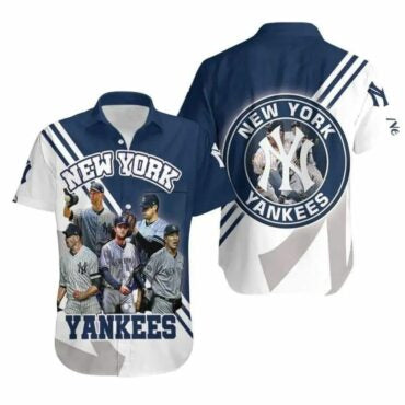 New York Yankees Hall of Fame Hawaiian - Adult & Kids T-Shirts, Sweatshirts & Hoodies apparel design preview 1