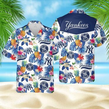 New York Yankees Island Vibes Hawaiian - Adult & Kids T-Shirts, Sweatshirts & Hoodies apparel design preview 1