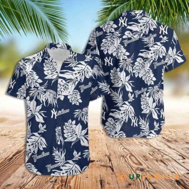 New York Yankees Monstera Breeze Hawaiian - Adult & Kids T-Shirts, Sweatshirts & Hoodies apparel design preview 1