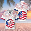 New York Yankees Stars Stripes Celebration Hawaiian - Adult & Kids T-Shirts, Sweatshirts & Hoodies apparel design preview 1