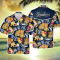 New York Yankees Sunset Tropics Hawaiian - Adult & Kids T-Shirts, Sweatshirts & Hoodies apparel design preview 1