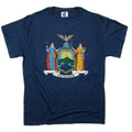 New York Flag Full Color - Adult & Kids T-Shirts, Sweatshirts & Hoodies apparel design preview 1