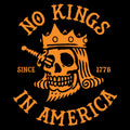 No Kings Halloween - Adult & Kids T-Shirts, Sweatshirts & Hoodies apparel design preview 1