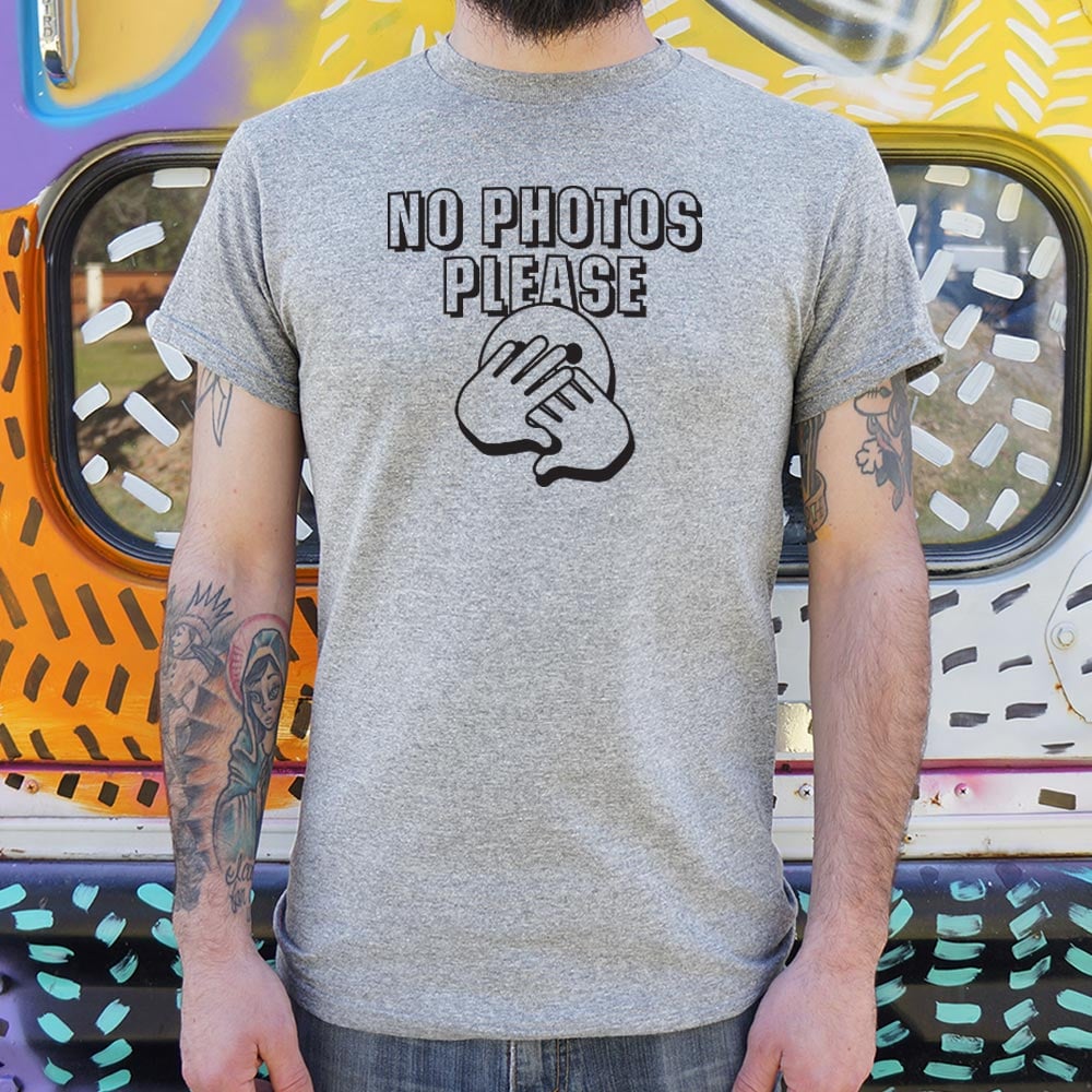 No Photos Please - Adult & Kids T-Shirts, Sweatshirts & Hoodies apparel design preview 1