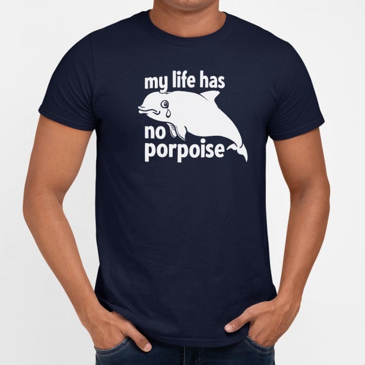 No Porpoise - Adult & Kids T-Shirts, Sweatshirts & Hoodies apparel design preview 1