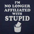 Not With Stupid - Adult & Kids T-Shirts, Sweatshirts & Hoodies apparel design preview 1